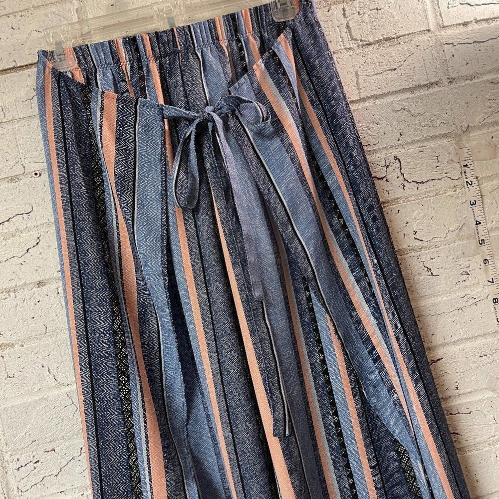 IN San Fransisco Striped Bo Ho Resort Pants Small